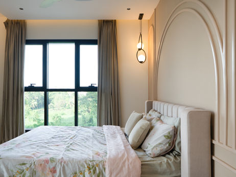 Marina One, Kochi flat Interior Design