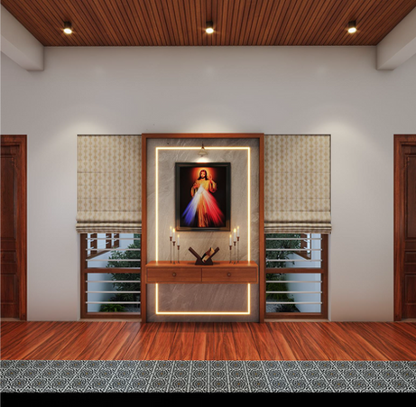 Home Interior in Pala, Kerala