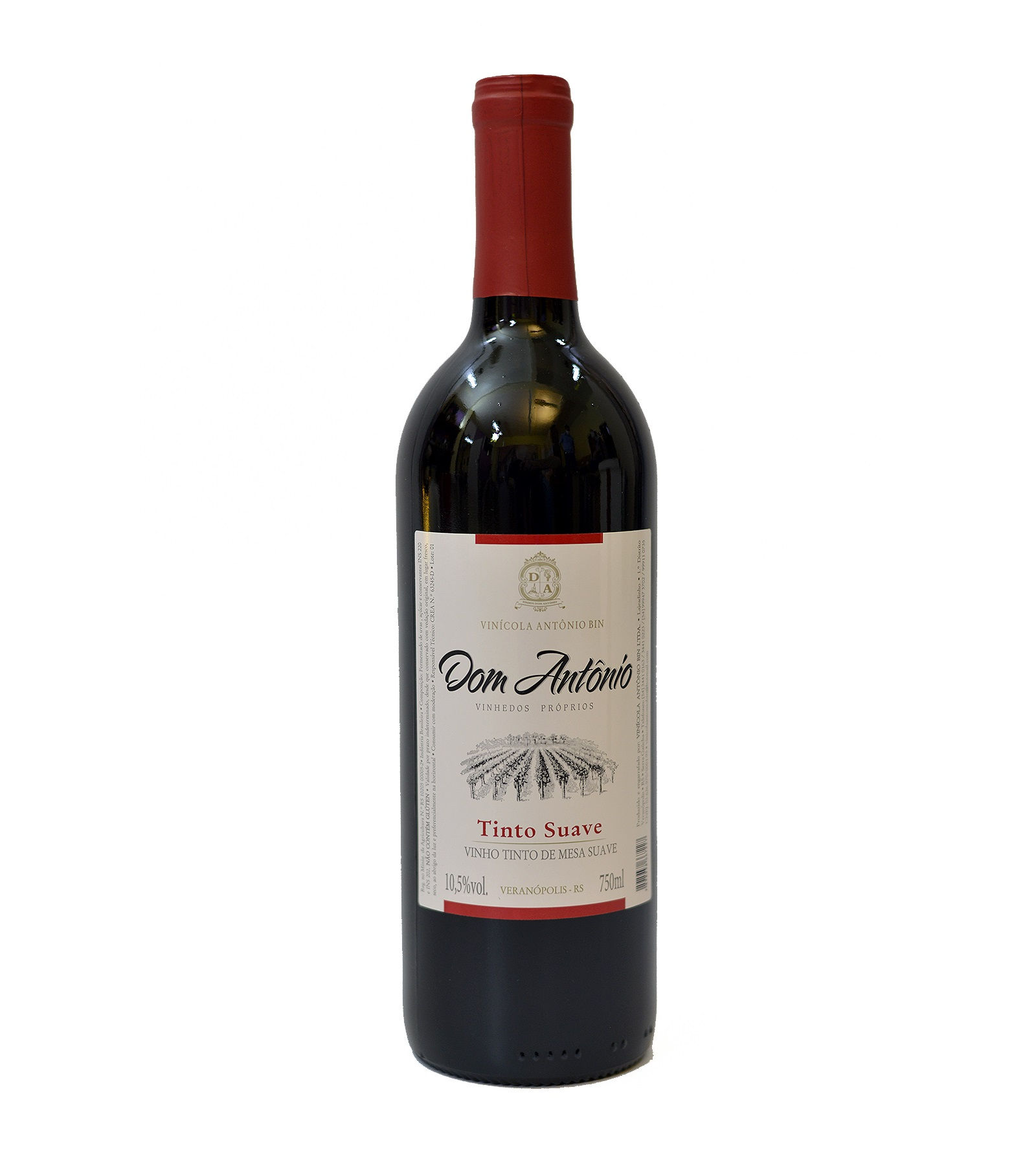 Vinho de Mesa Tinto Suave Dom Antônio 750ml