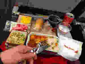 Comida Serviço de Bordo Iberia