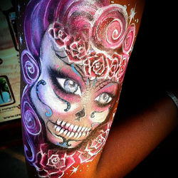 Calavera mexicana africana