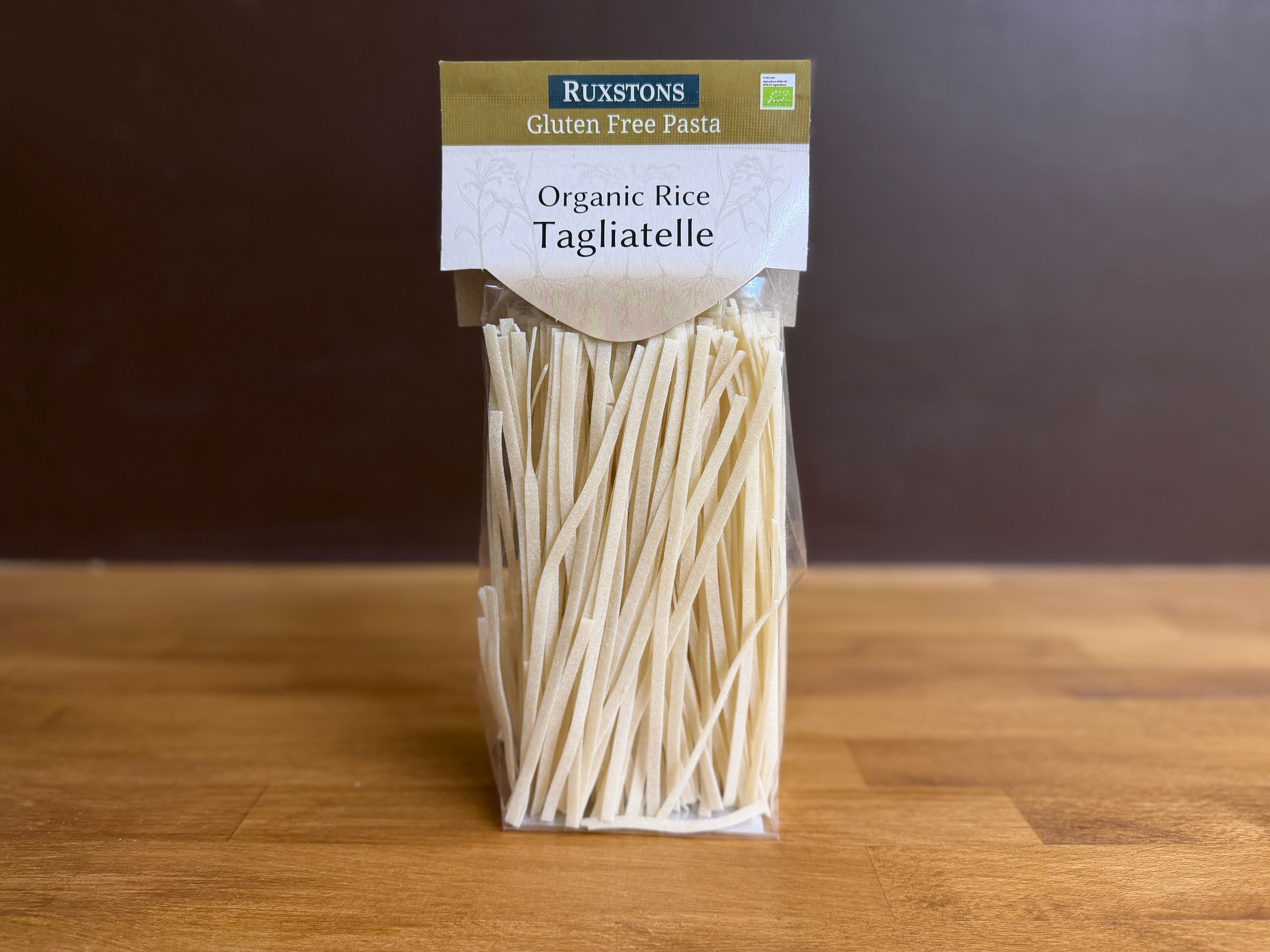 organic gluten free rice tagliatelle