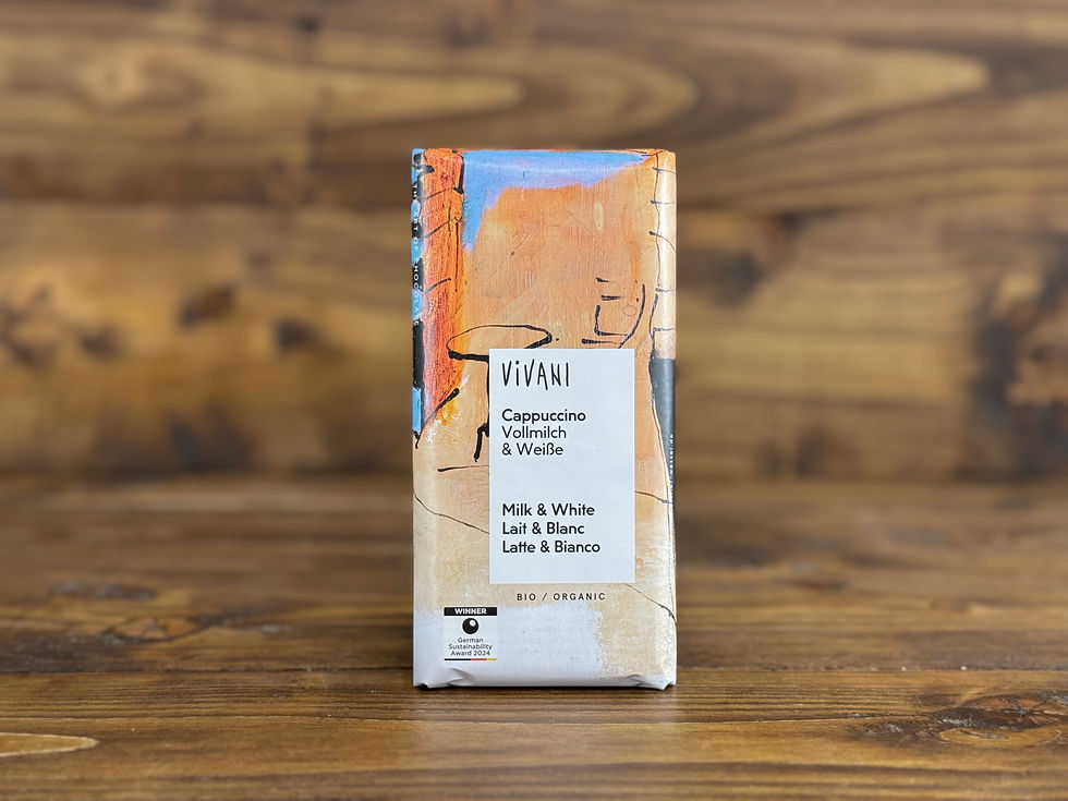 organic cappuccino chocolate
