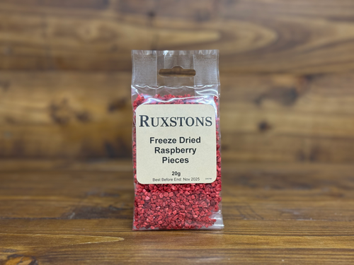 Freeze Dried Raspberry Pieces | Ruxstons | Ruxstons