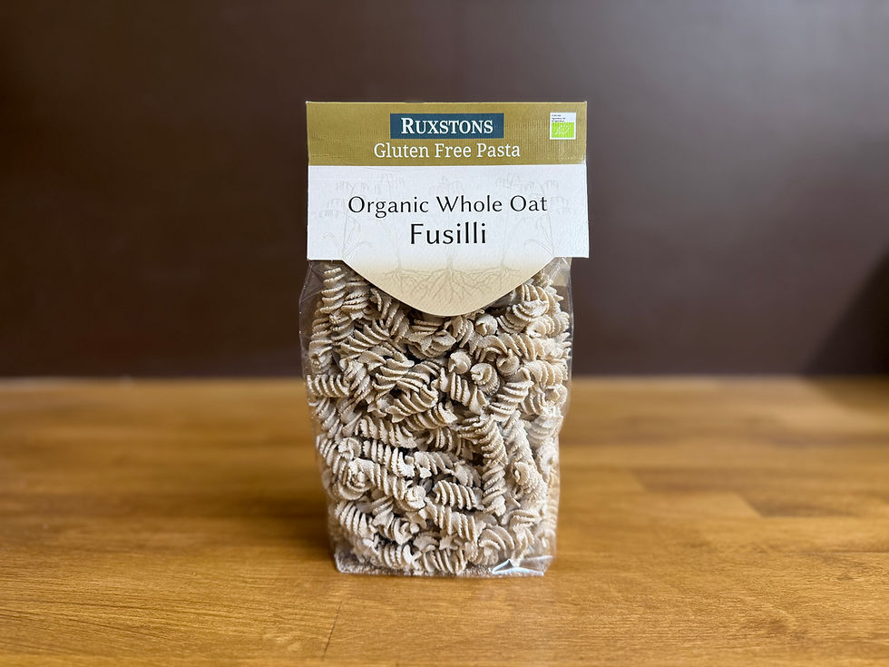 organic gluten free whole oat fusilli