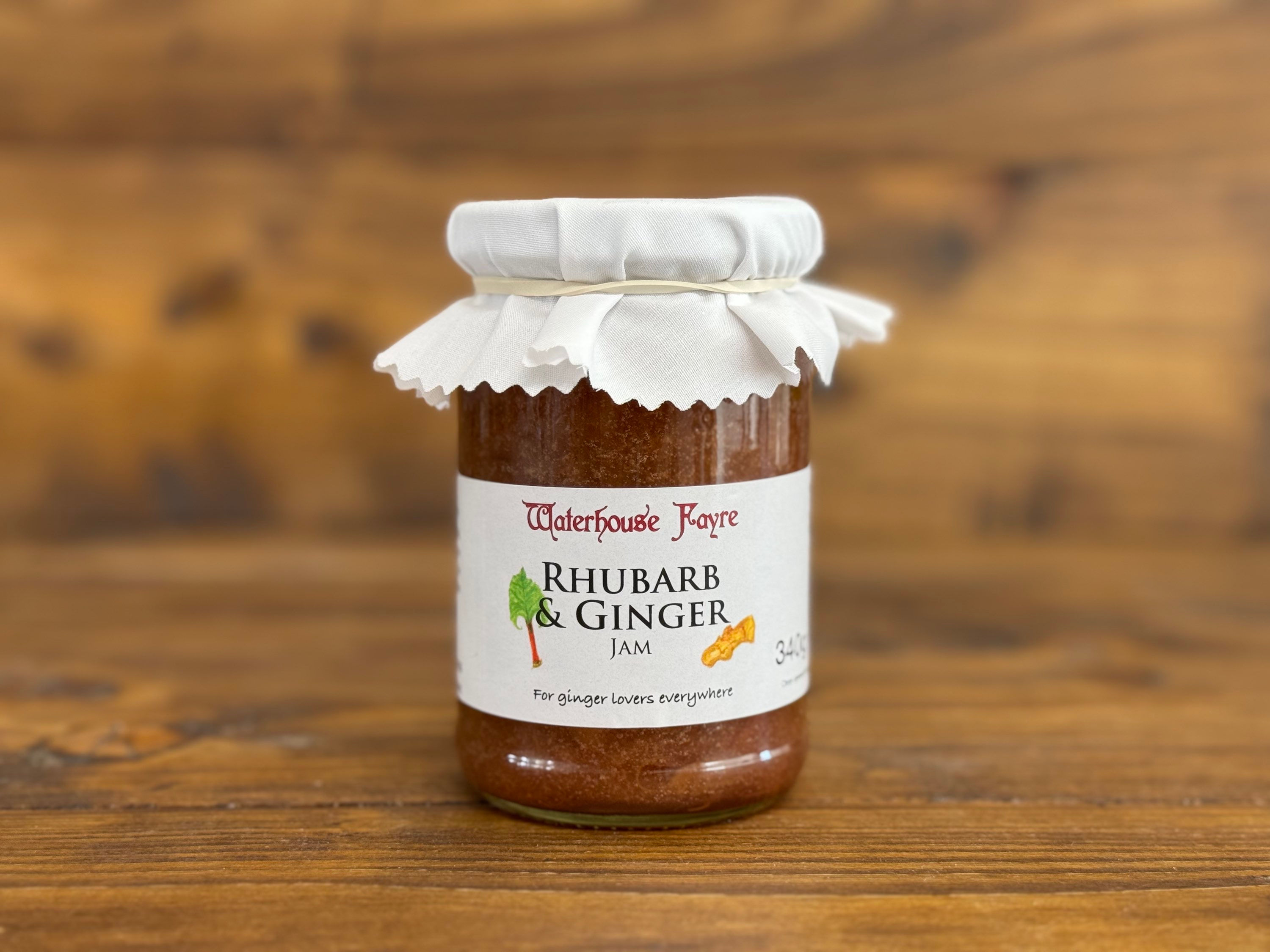 Rhubarb and Ginger Jam