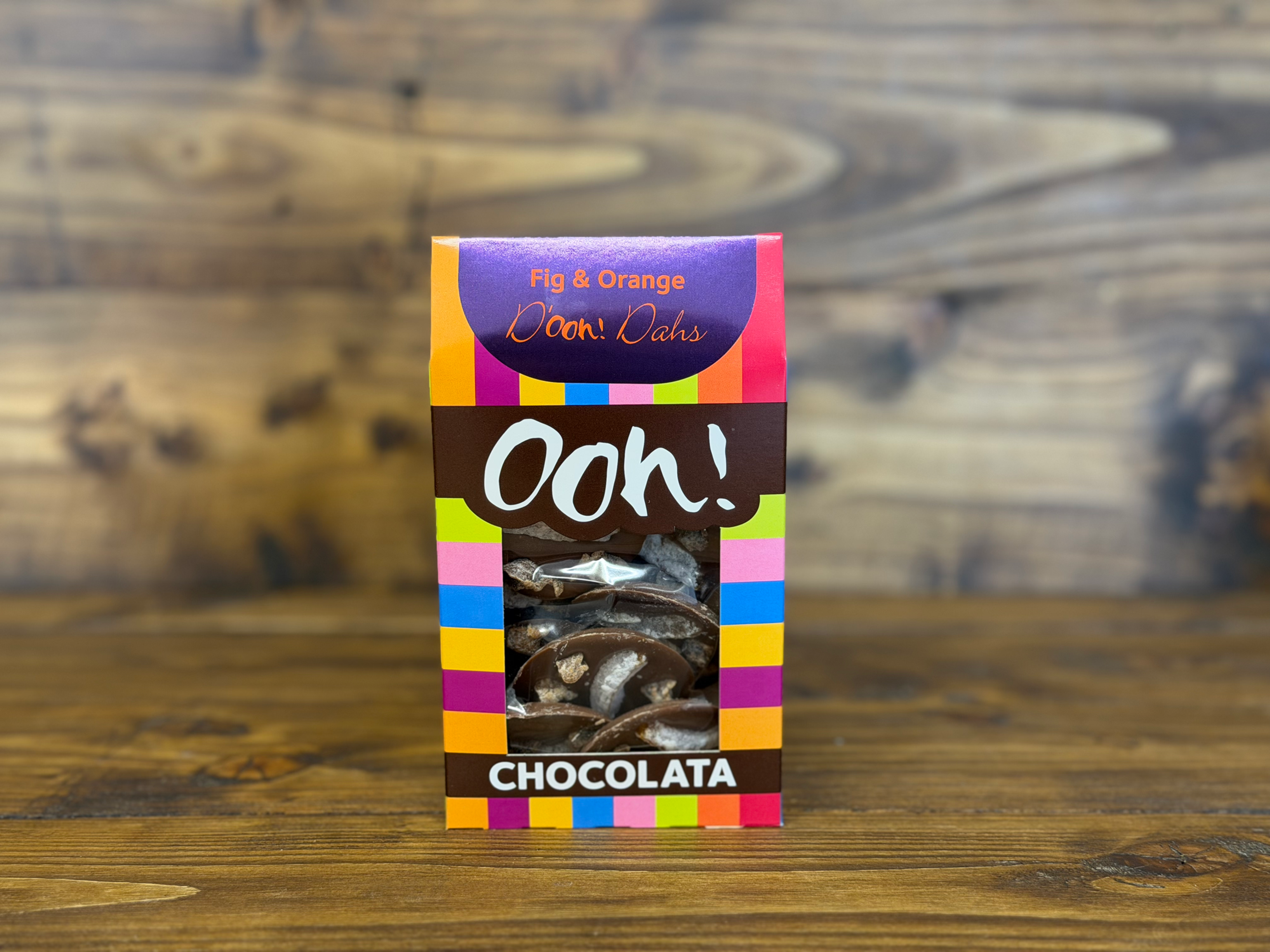 Fig and Orange Chocolate Discs