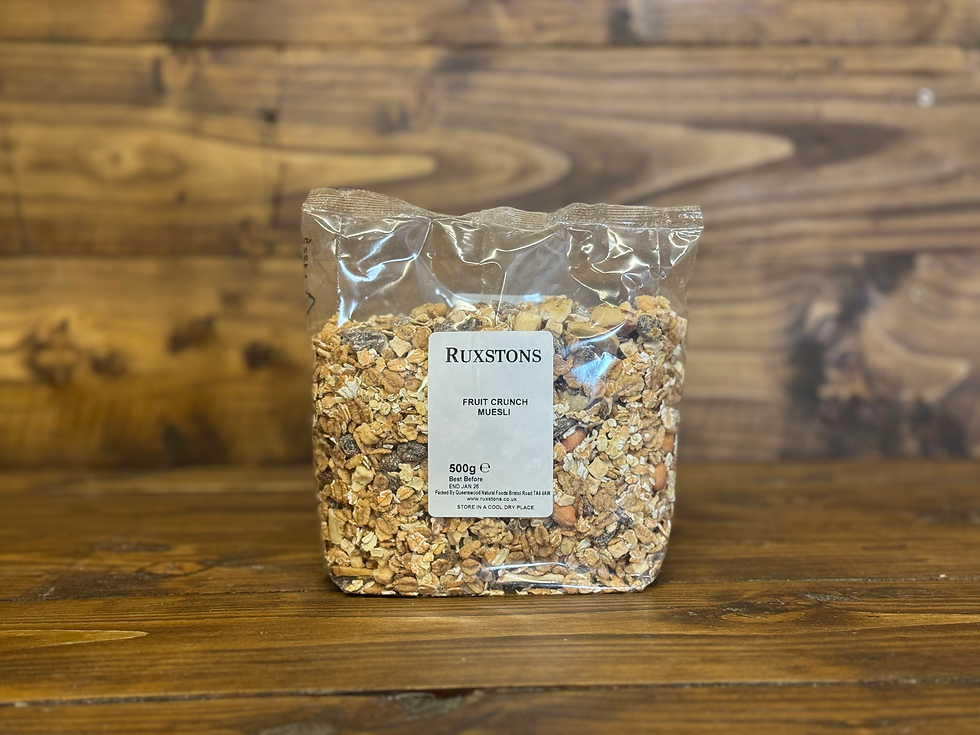 fruit crunch muesli