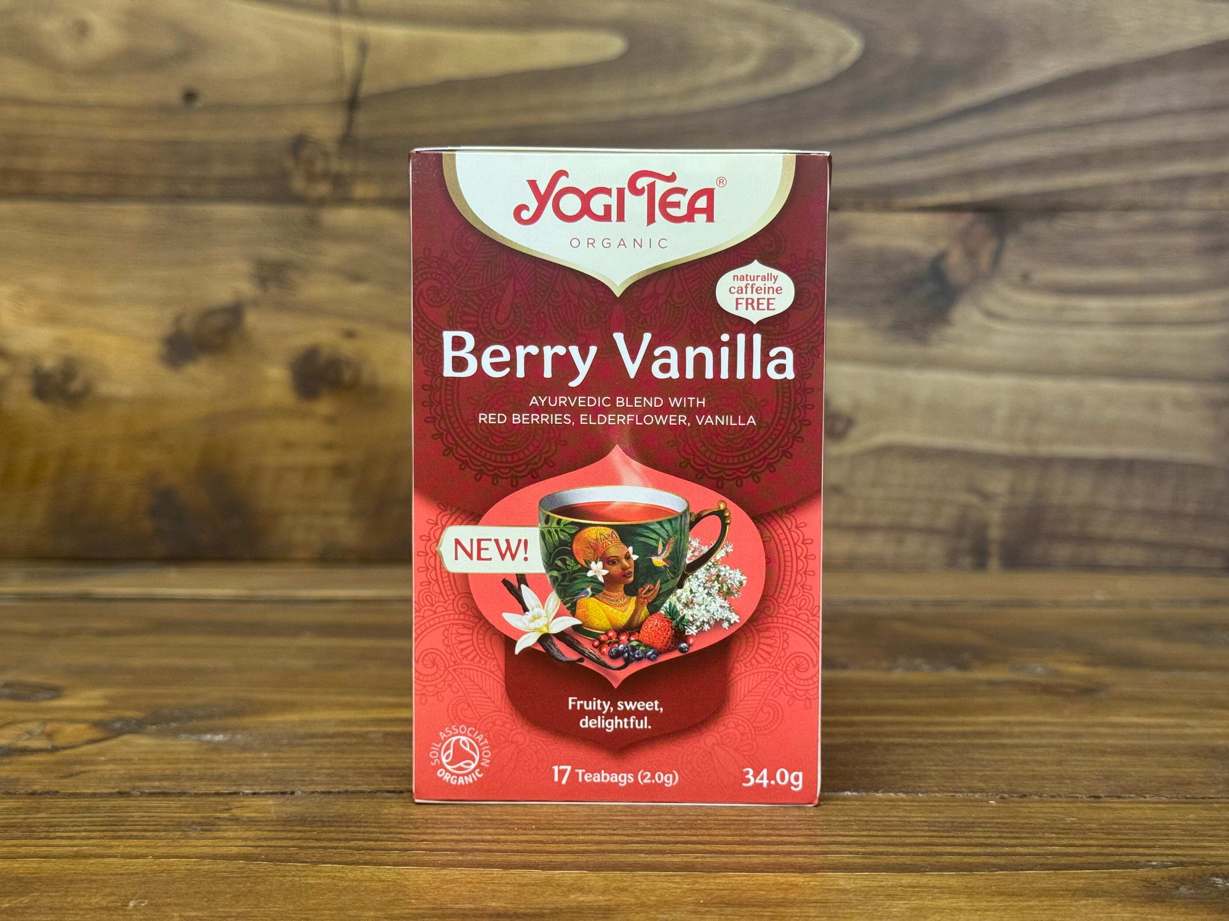 Berry Vanilla yogi tea organic