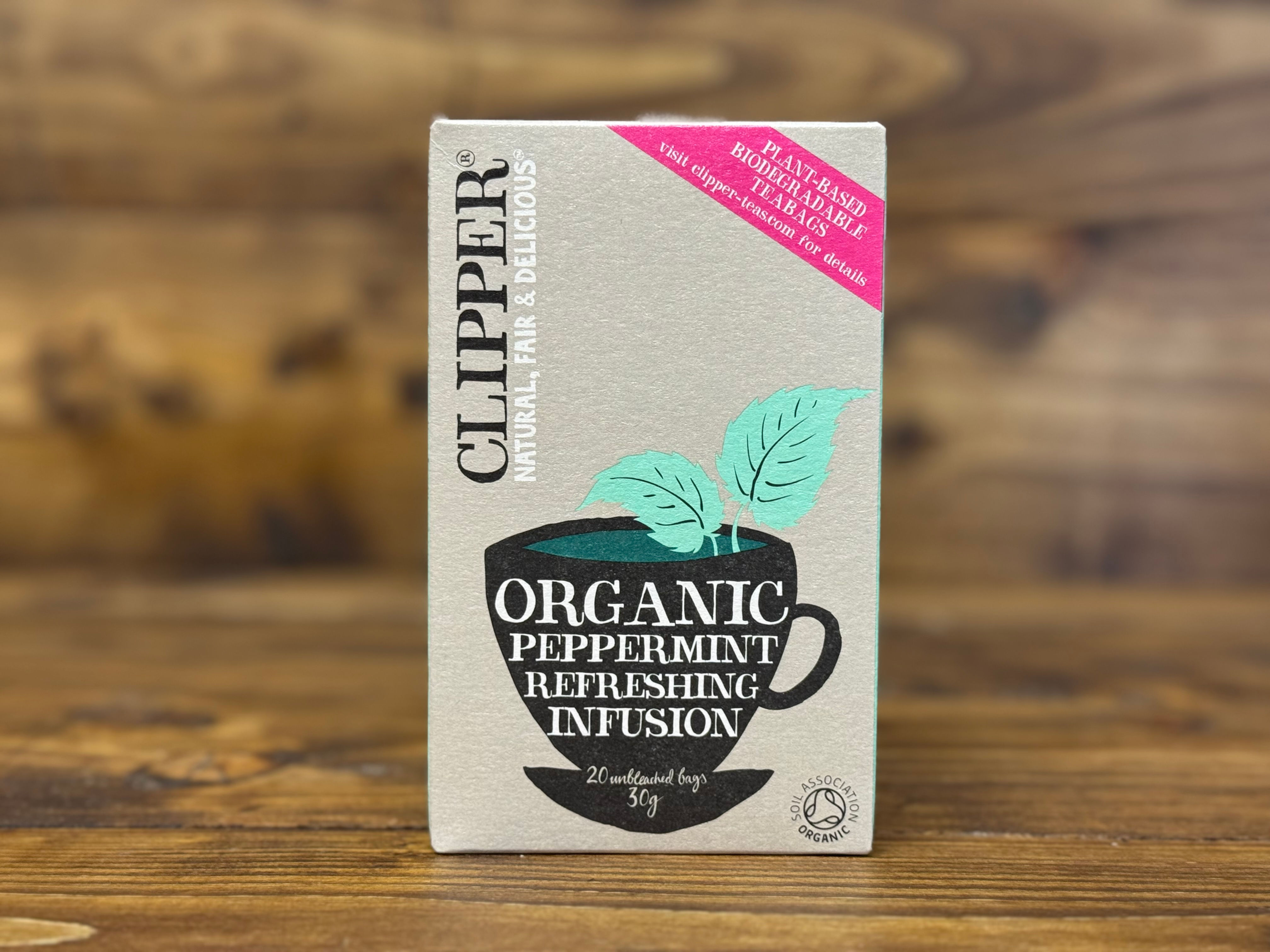 Organic Peppermint Infusion Clipper