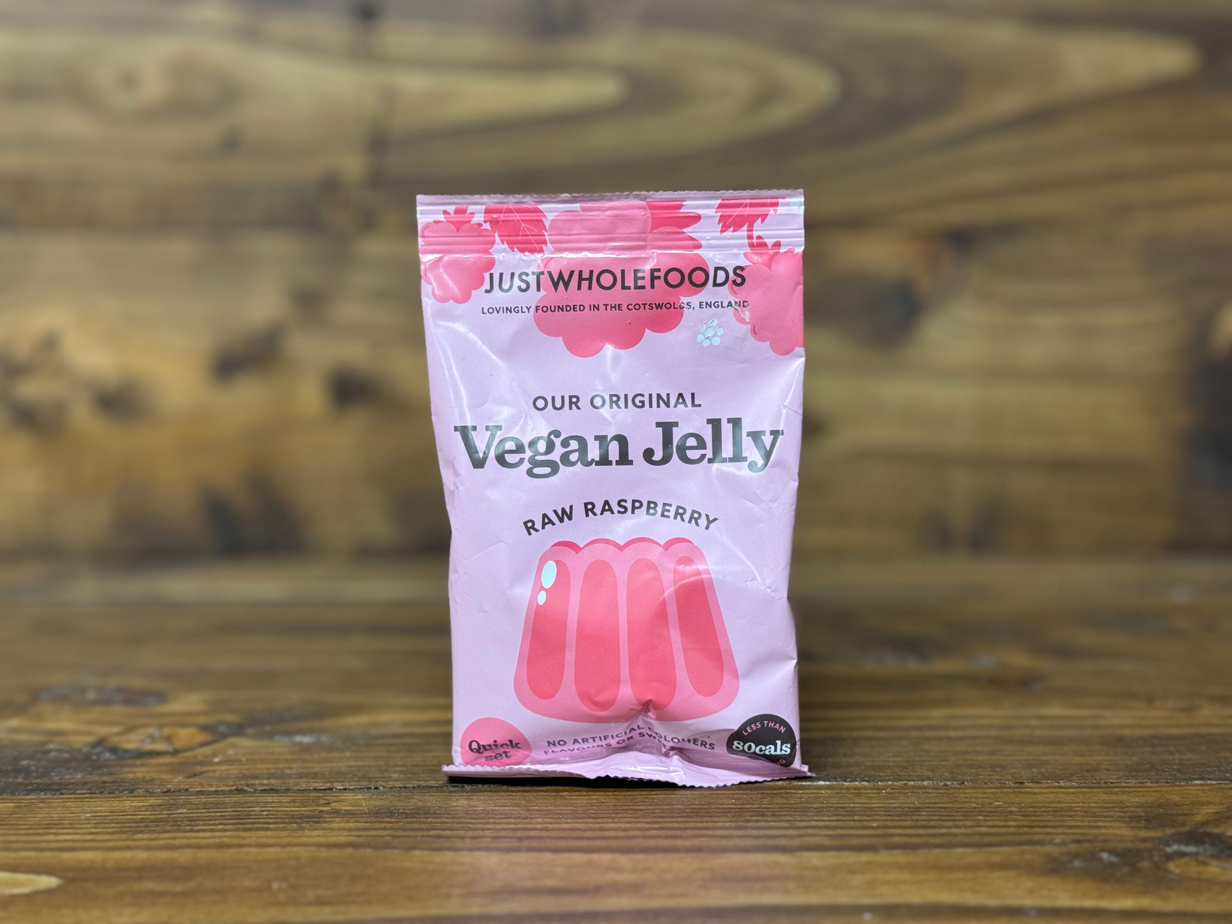 vegan raspberry jelly