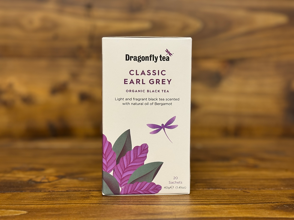 Classic Earl Grey dragonfly tea