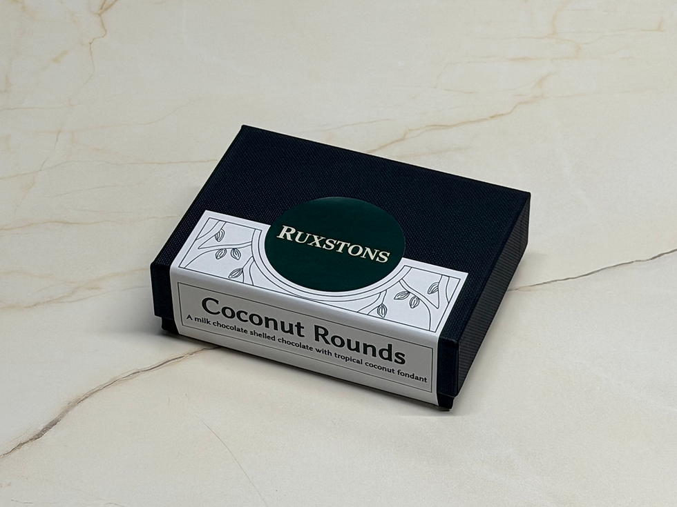 Thumbnail: Luxury Coconut Milk Chocolate in Box Closed