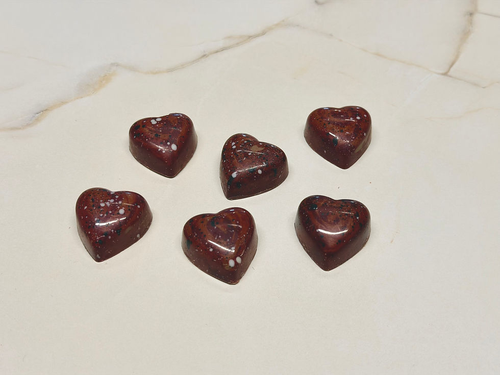 chocolate strawberry hearts