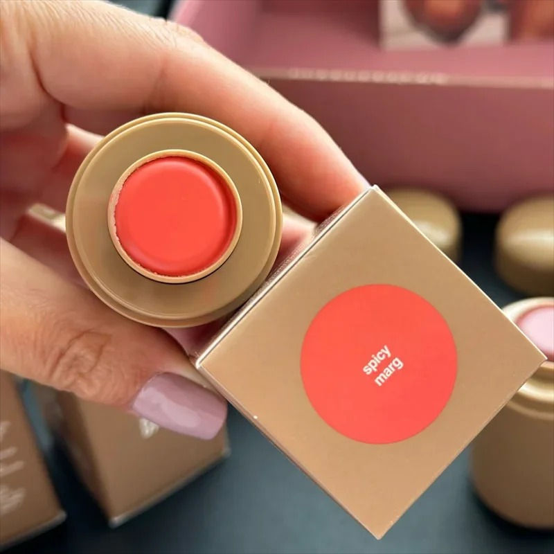 Thumbnail: New Brand Case for iPhone 17 16 Blusher Rouge Powder Pocket Blush Lip Gloss Chee