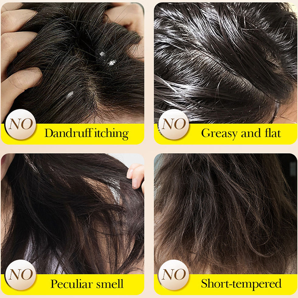 Thumbnail: Natural Honey Shampoo Plant Essence Extract Refreshing Shampoo Soft Hair Dandruf