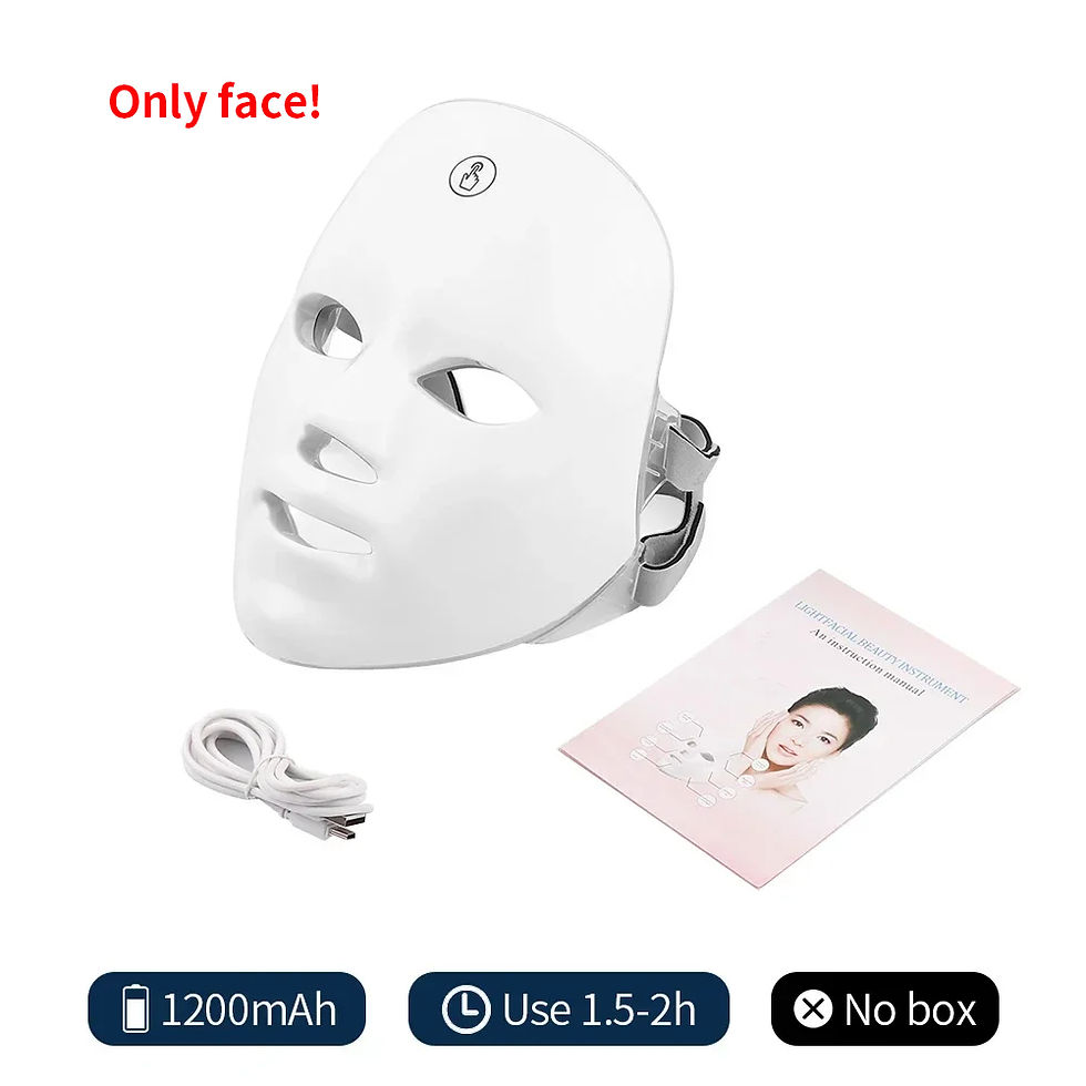 Thumbnail: AURA Skincare - 7 Colors LED Beauty Machine Photon - Facial & Neck - Wireless