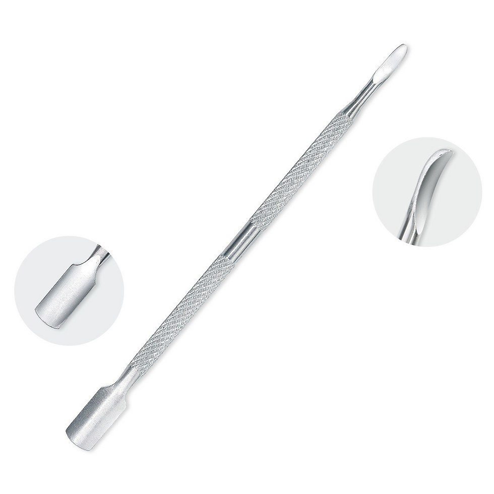 Thumbnail: LINMANDA Cuticle Pliers with Cuticle Pusher Stainless Steel Cuticle Remover and 