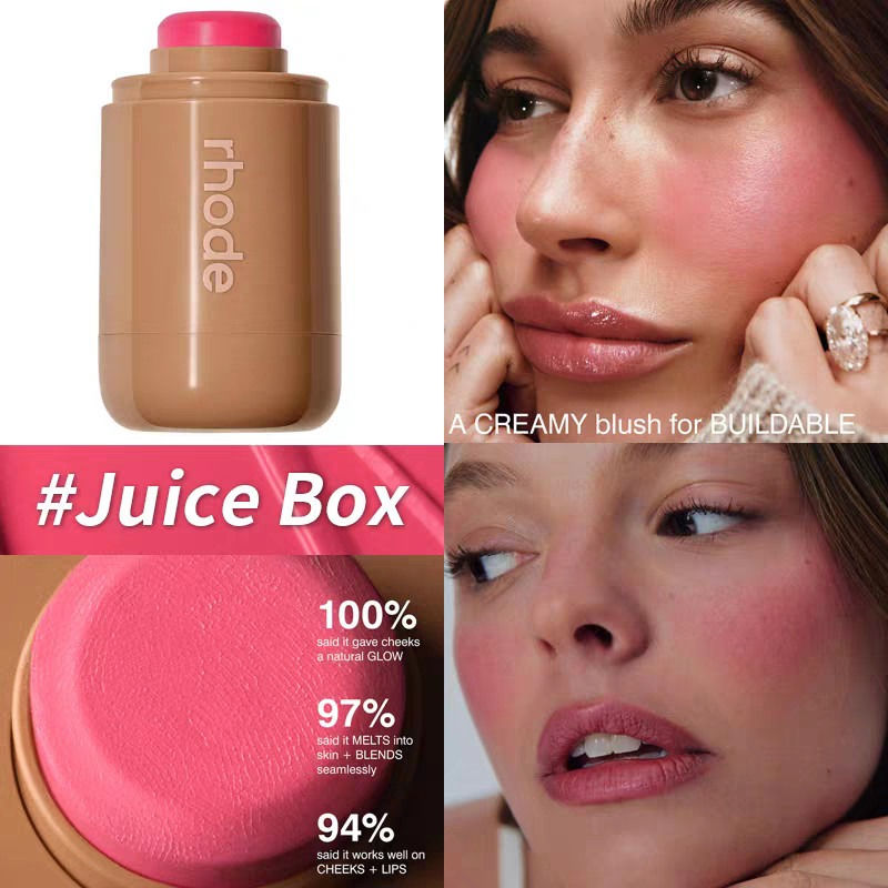 Thumbnail: Makeup Cheek Blush Cream Blusher Stick Lip Gloss Phone Case for iPhone 16 17 Pro