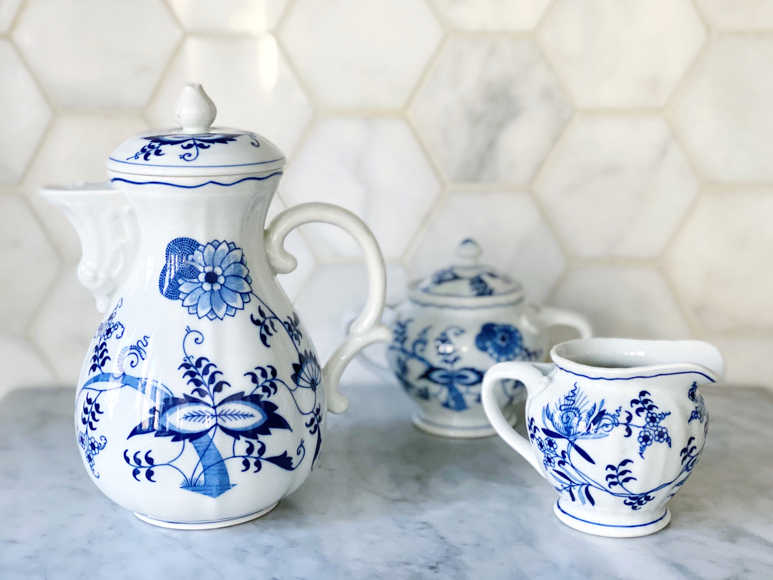 Blue Danube Coffee Tea Pot \u0026 Set 