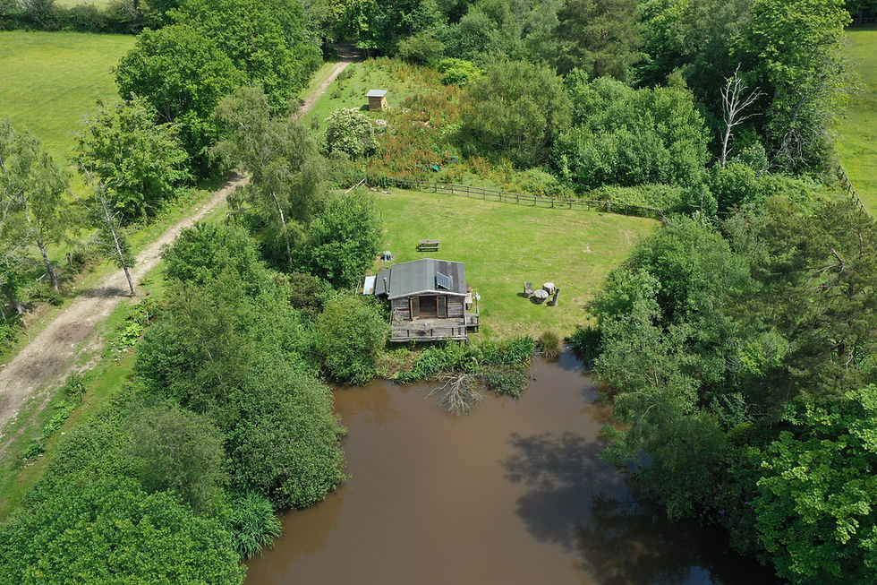 Ashdown Forest Riding Centre Cabins - Drone - By Ferris Creative LTD1.JPG