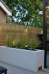 Contemporary garden in Oxted