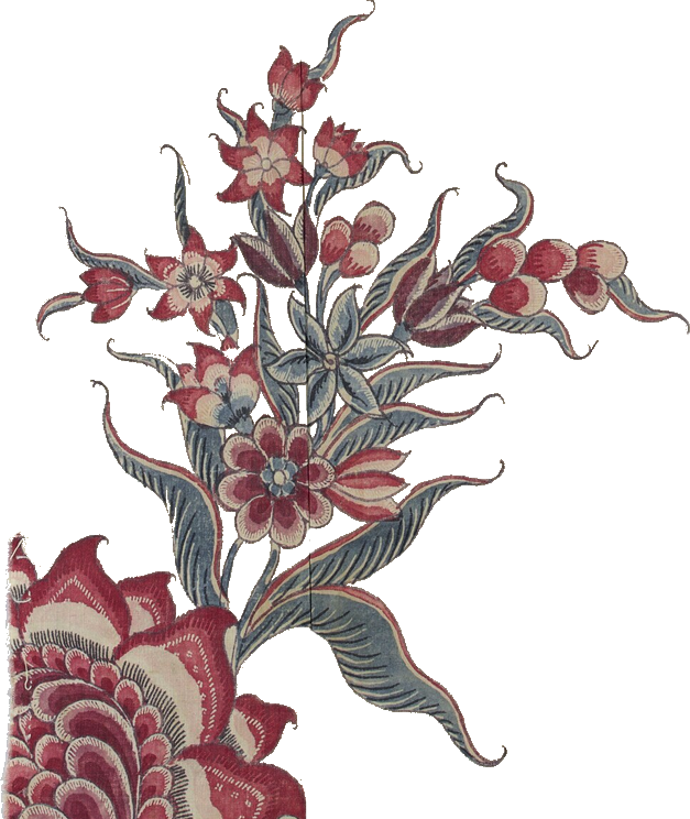 Chintz Fragments (India), 18th century (Source: Wikimedia Commons)