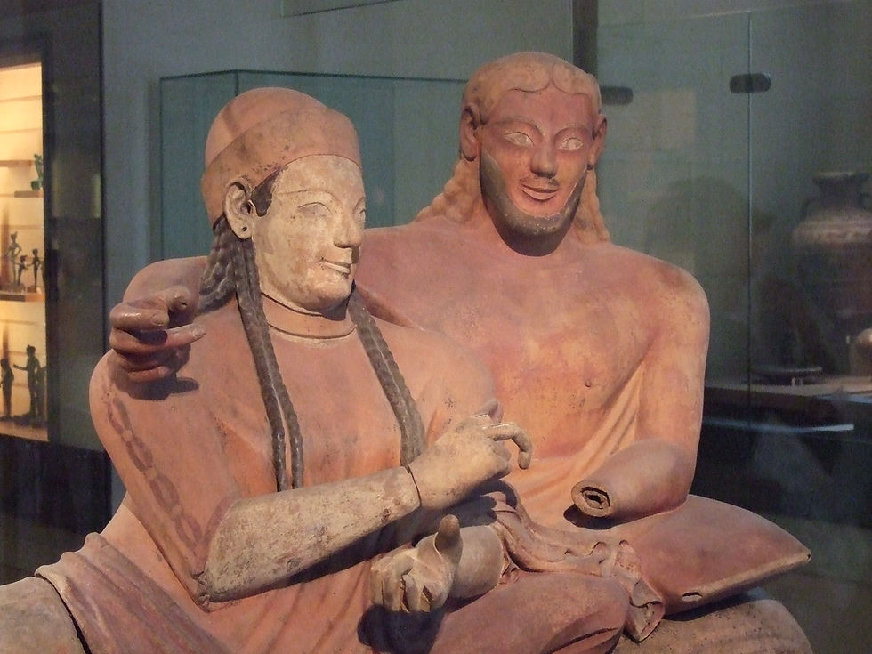 etruskisk staty