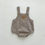Thumbnail: Teddy Bear Romper with Top Set (Grey)