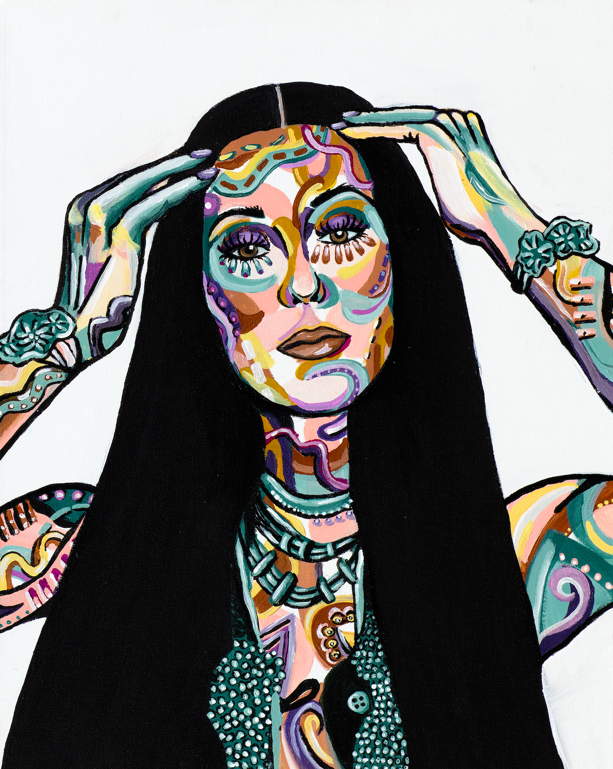 Cher Canvas Print