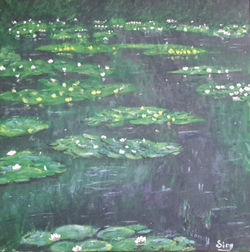 Denkend aan Monet.