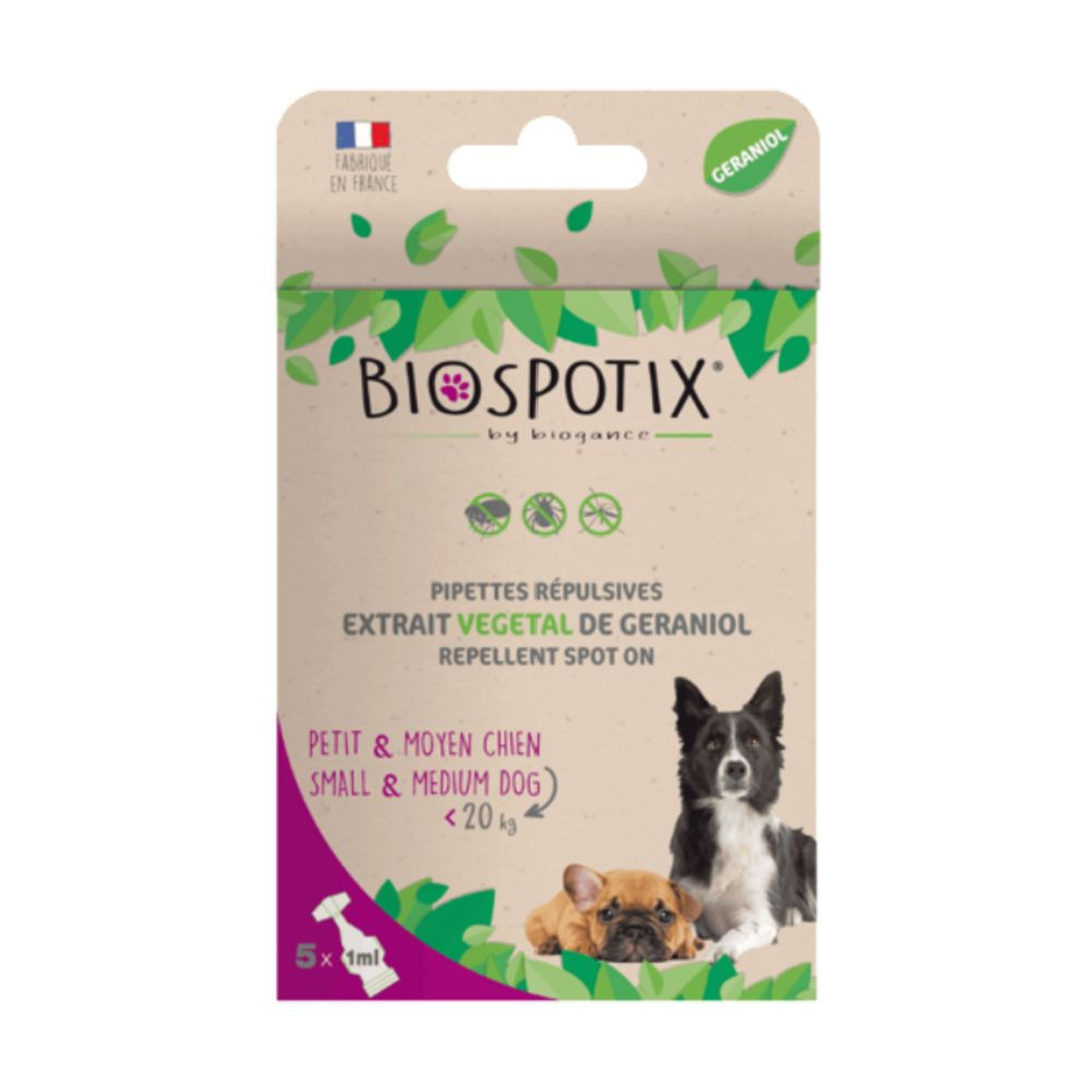 BIOSPOTIX SMALL DOG X5 1ML