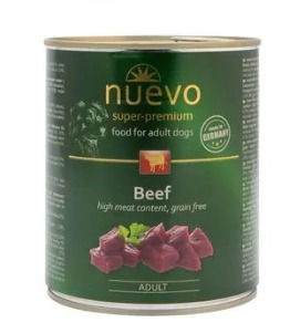 NUEVO PATE PERRO ADULT BEEF 800GR
