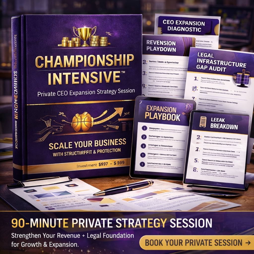 Championship Intensive™ - Private CEO Expansion Kit