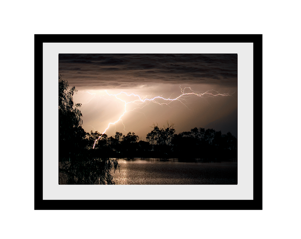 A chance encounter with.a lightning storm