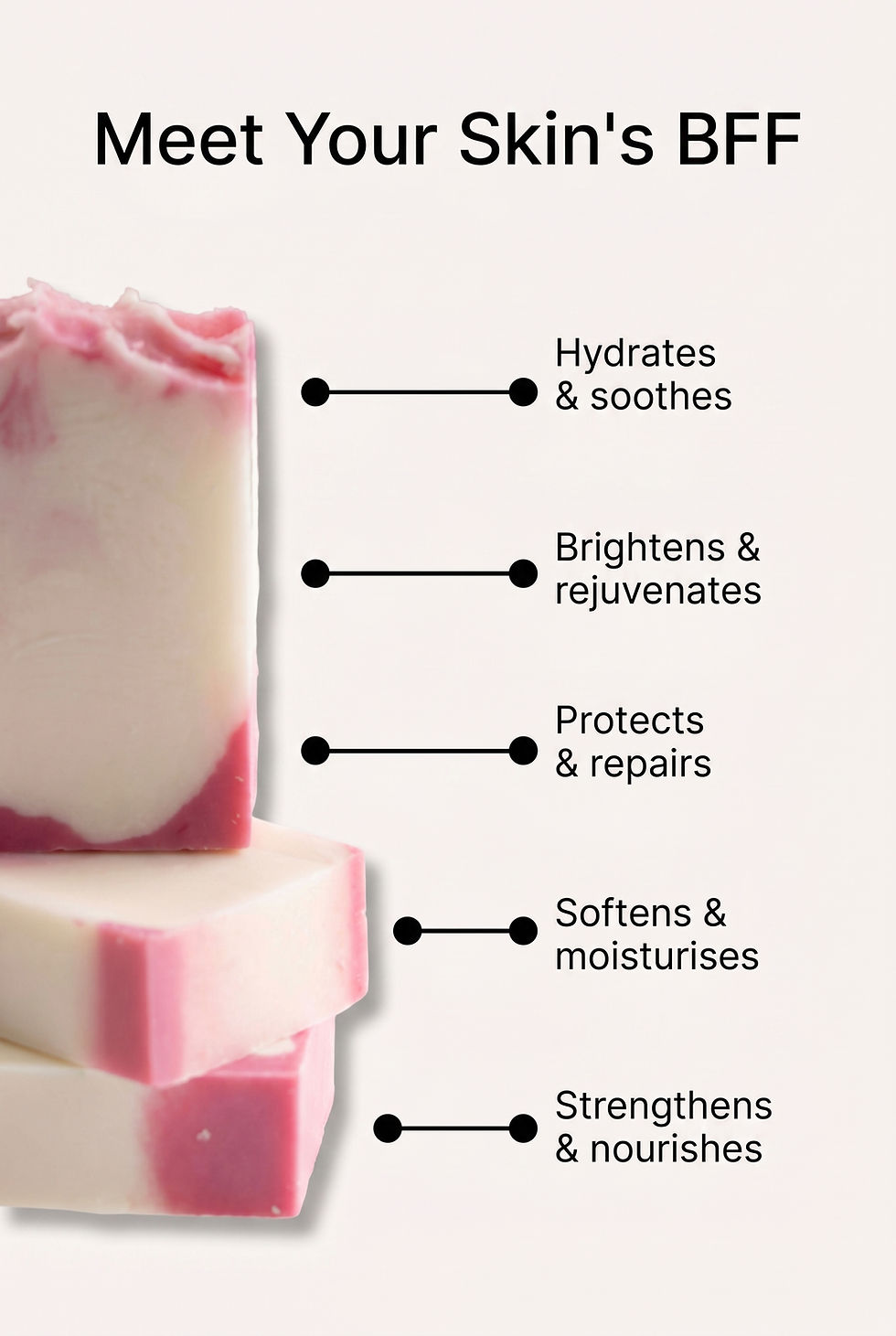 Thumbnail: Wild Essence Natural Soap -Rose Water