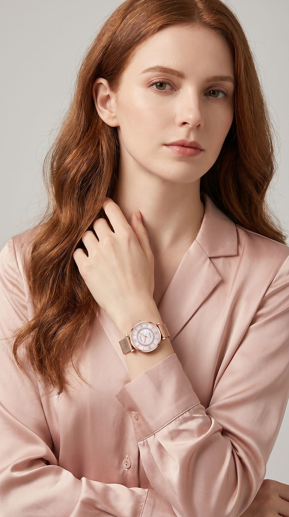 Thumbnail: Large Face Watch - Rose Gold Or Silver
