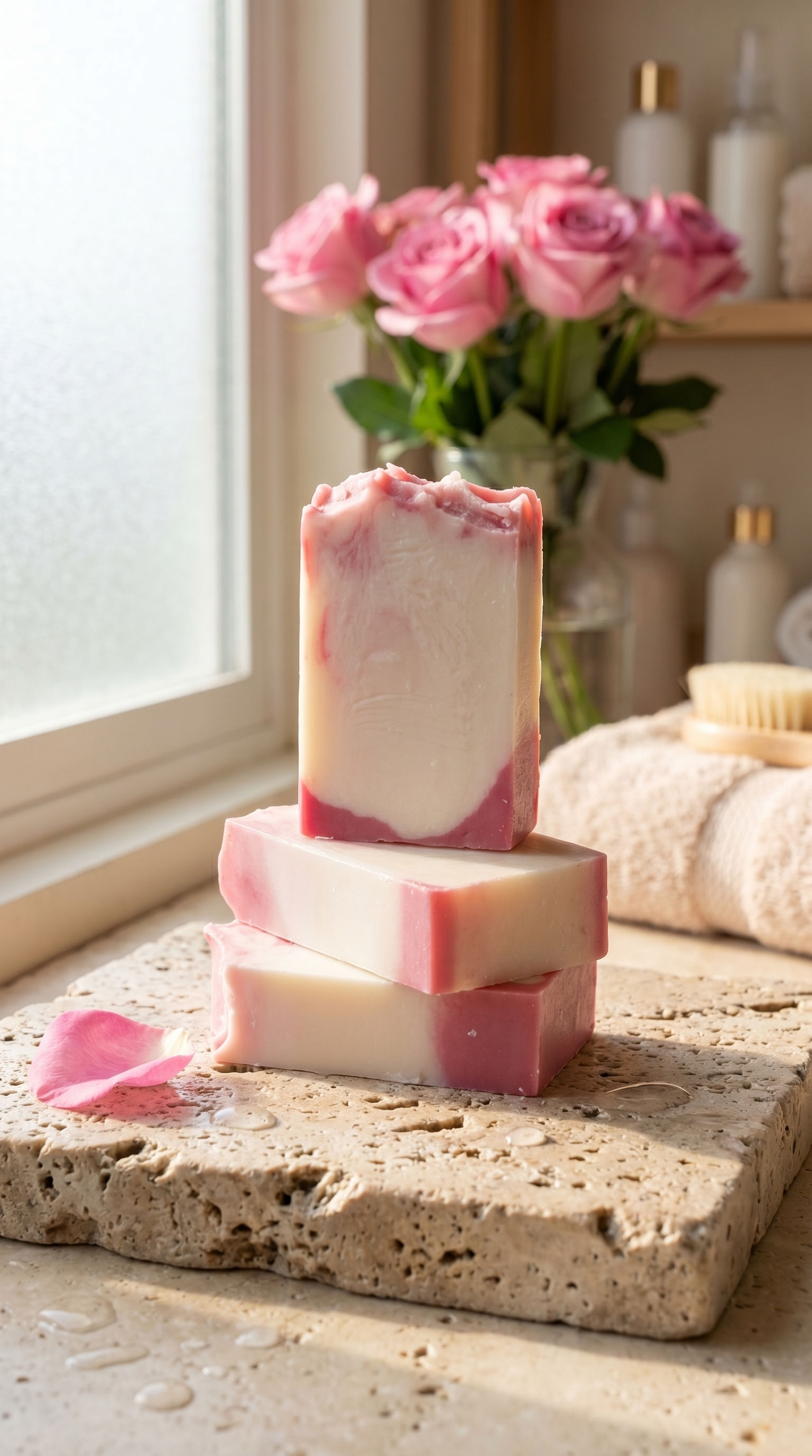 Wild Essence Natural Soap -Rose Water