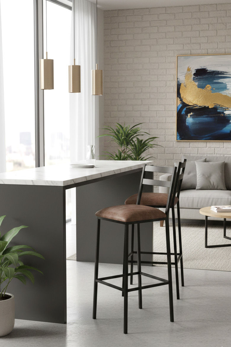 TABURETE ATENEA TAPIZ