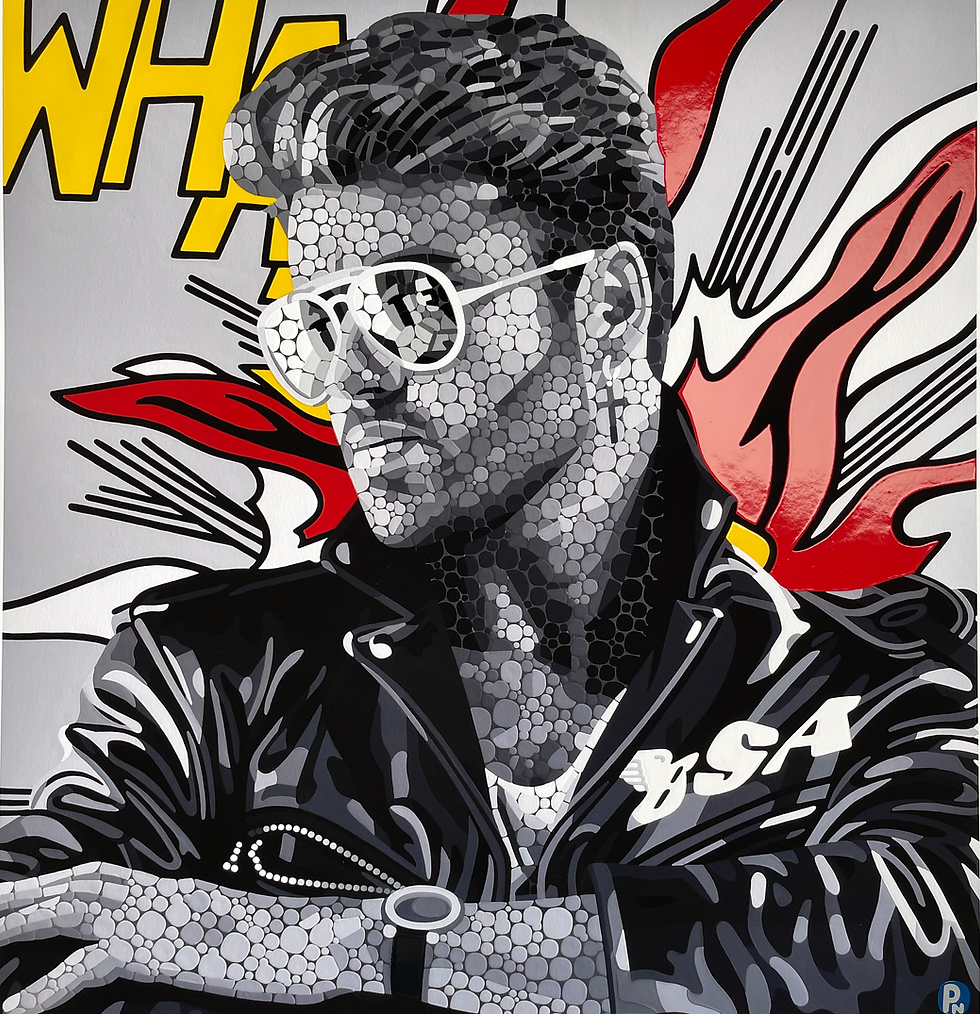 Thumbnail: George Michael  Limited Edition Embellished Framed Print 