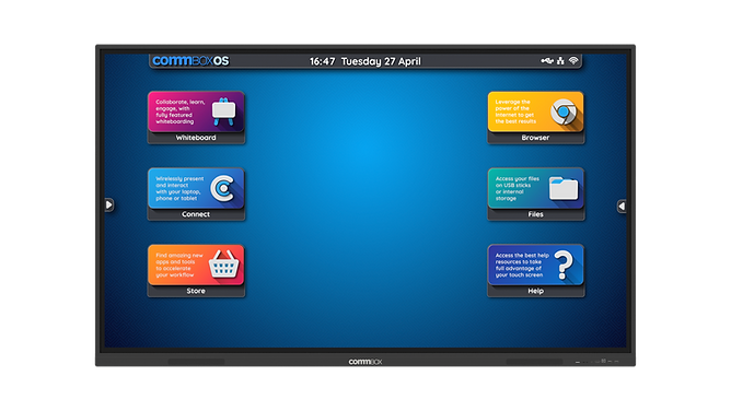 CommBox Classic Interactive S4 Display