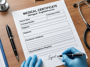 Doctor's note Toronto Vancouver Calgary — same-day online medical documentation across Canada