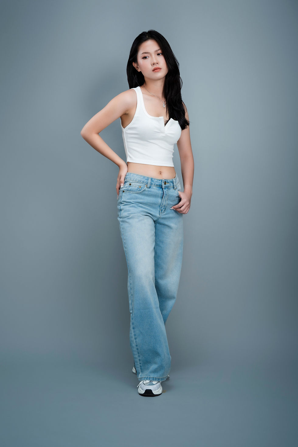 Thumbnail: Long Denim's Jean - Free Delivery