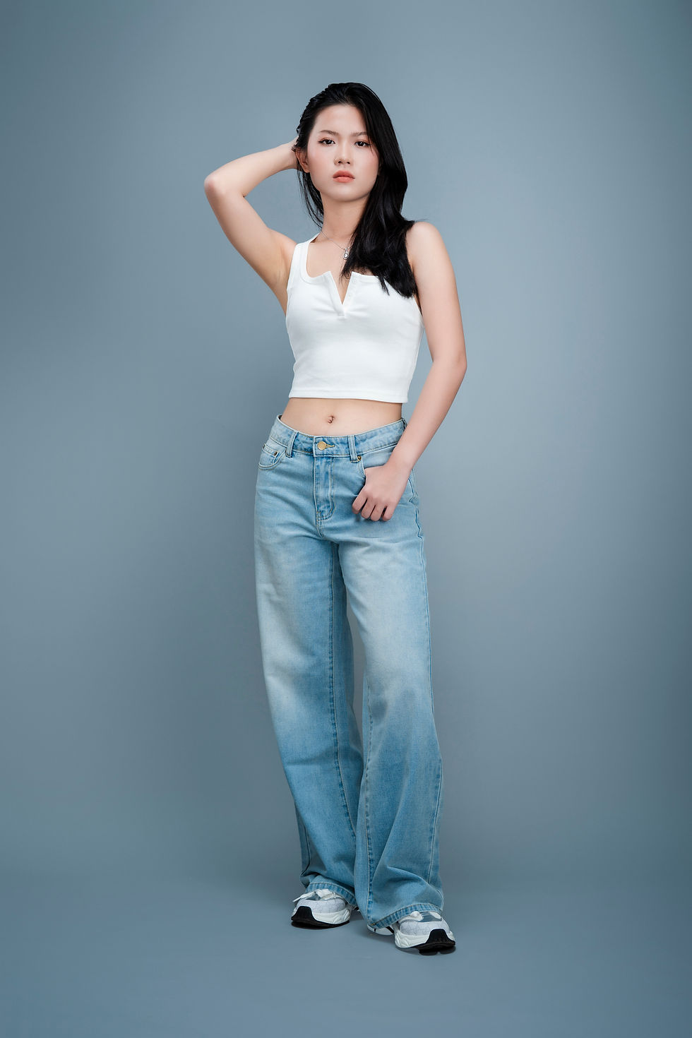Thumbnail: Long Denim's Jean - Free Delivery