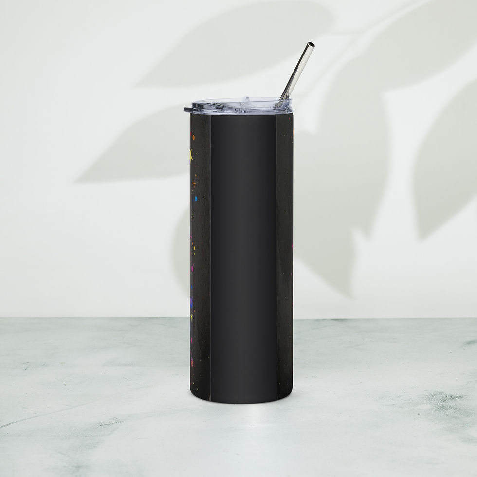 Thumbnail: Technicolor Trance Stainless steel tumbler