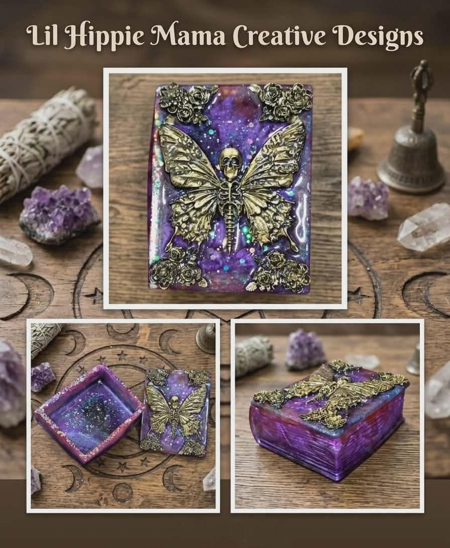 Thumbnail: The Monarch of Midnight Trinket Box