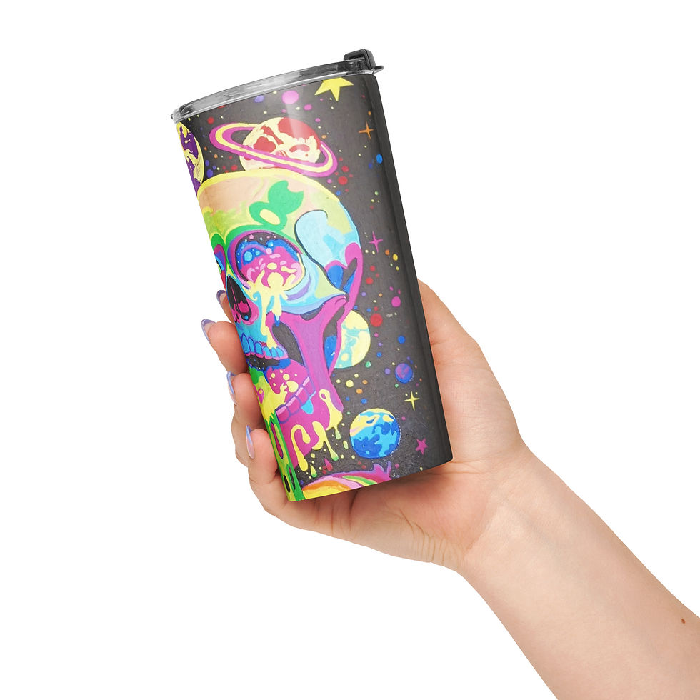 Thumbnail: Technicolor Trance Tapered Stainless Steel Tumbler