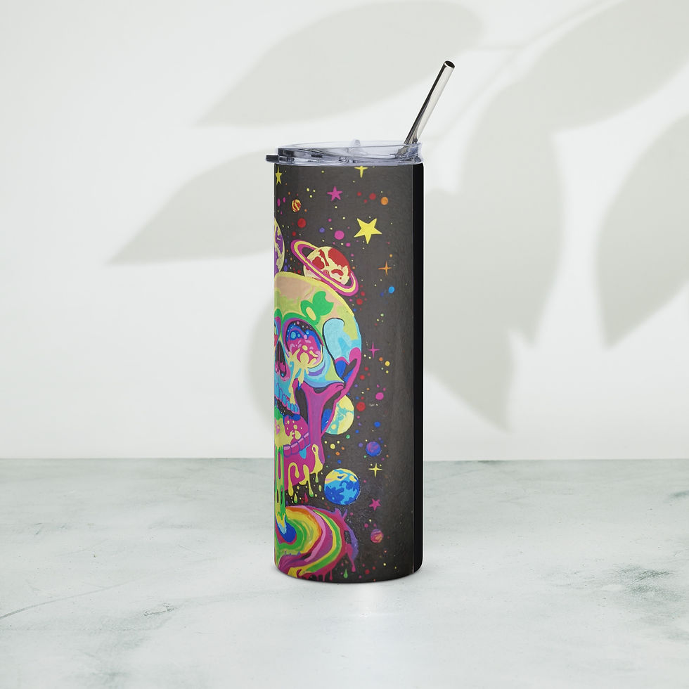Thumbnail: Technicolor Trance Stainless steel tumbler
