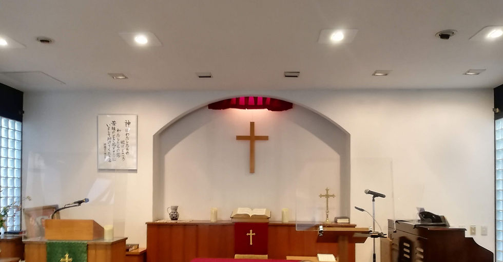 主日公同礼拝の出席人数制限について