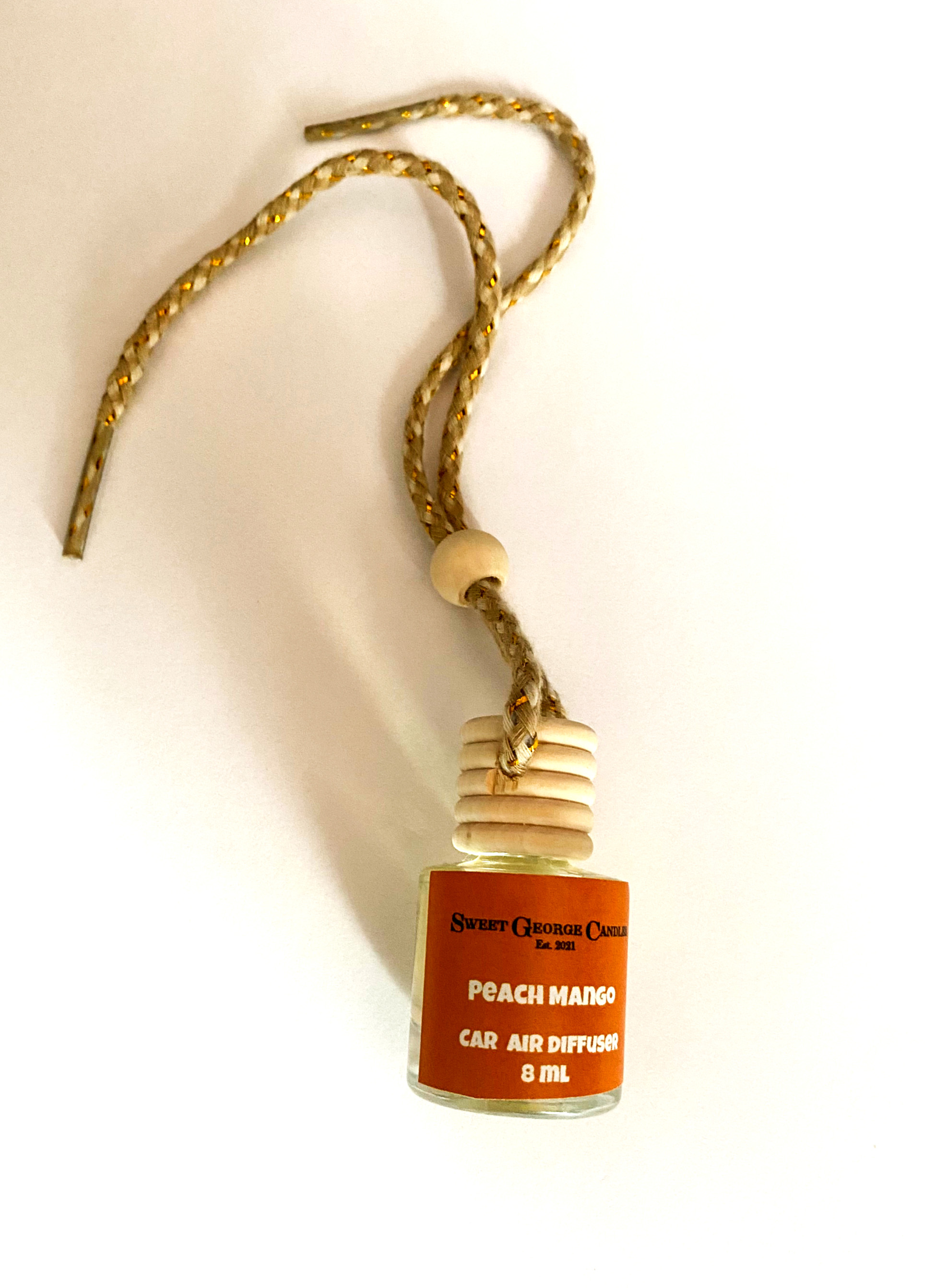 Peach Mango Car Air Diffuser